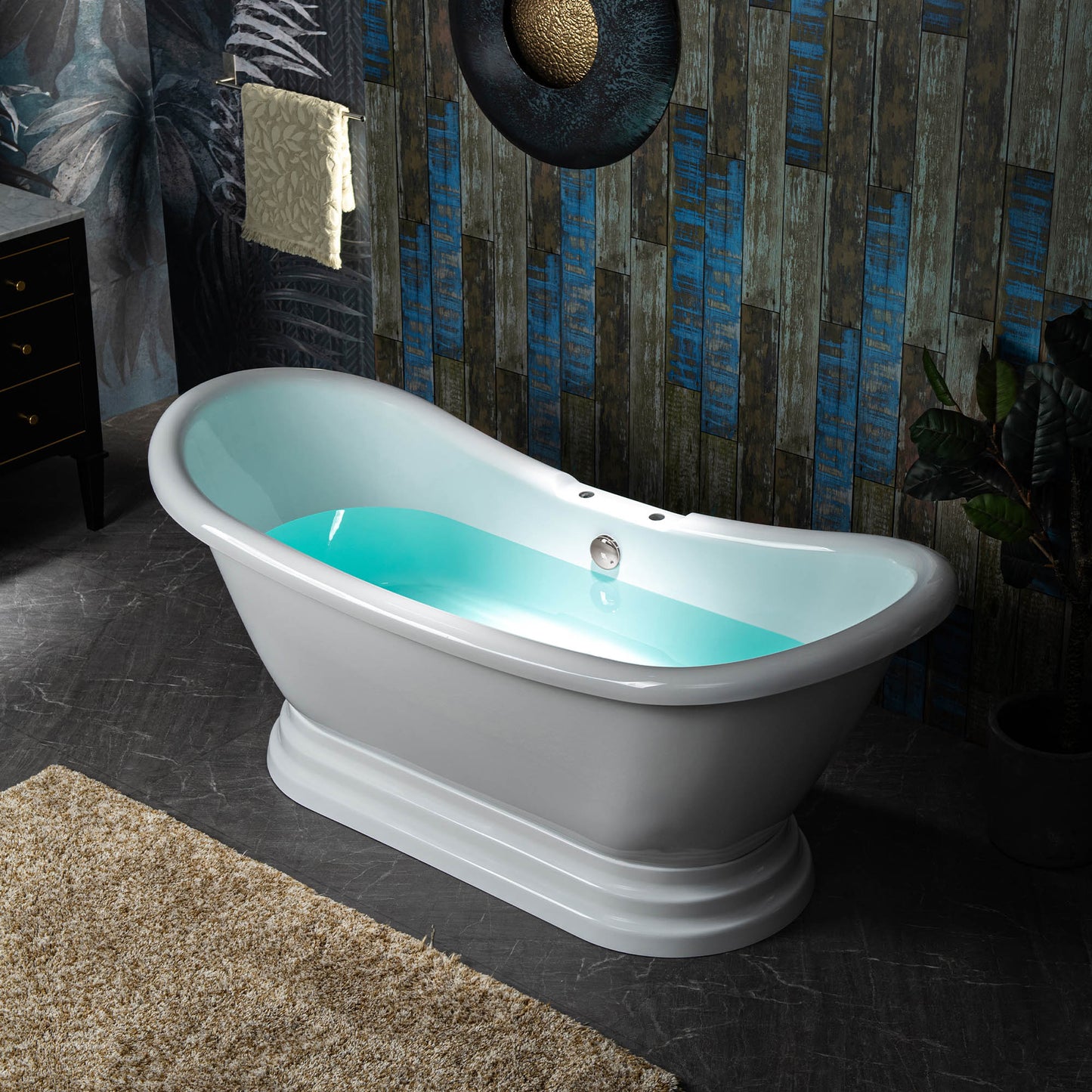 Chuan 70" Freestanding Bathtub