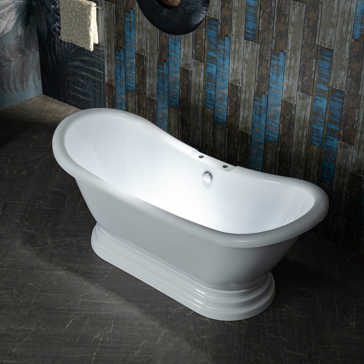 Chuan 70" Freestanding Bathtub