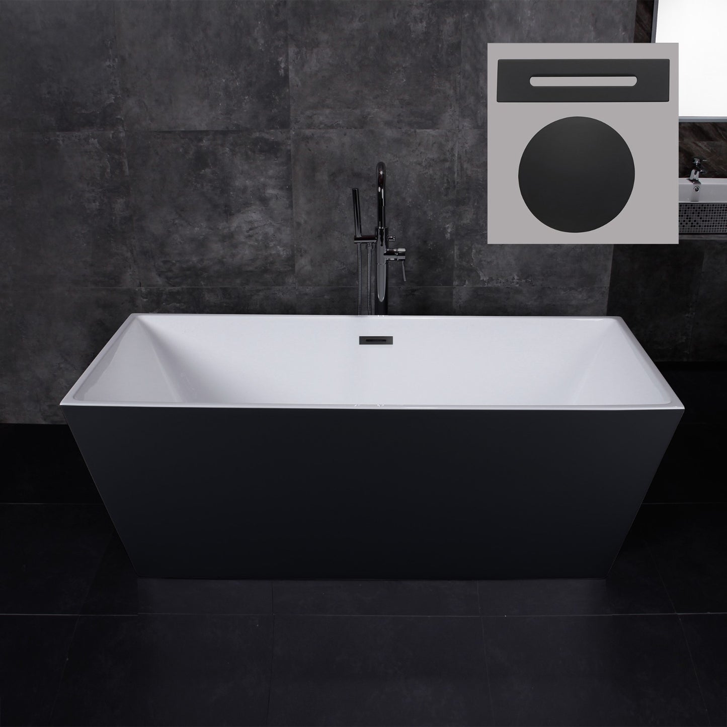 Nami 67" Freestanding Bathtub
