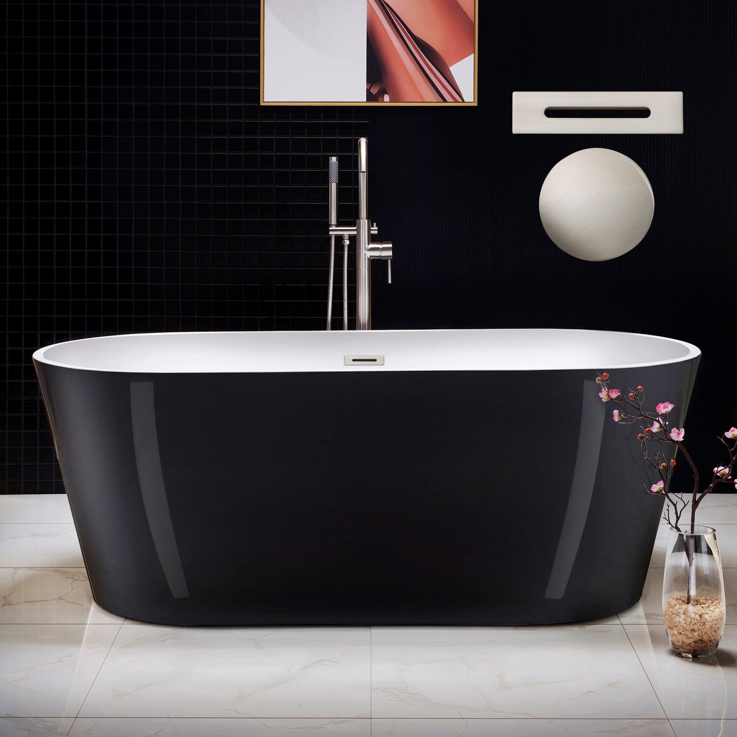 Brume 67" Freestanding Bathtub