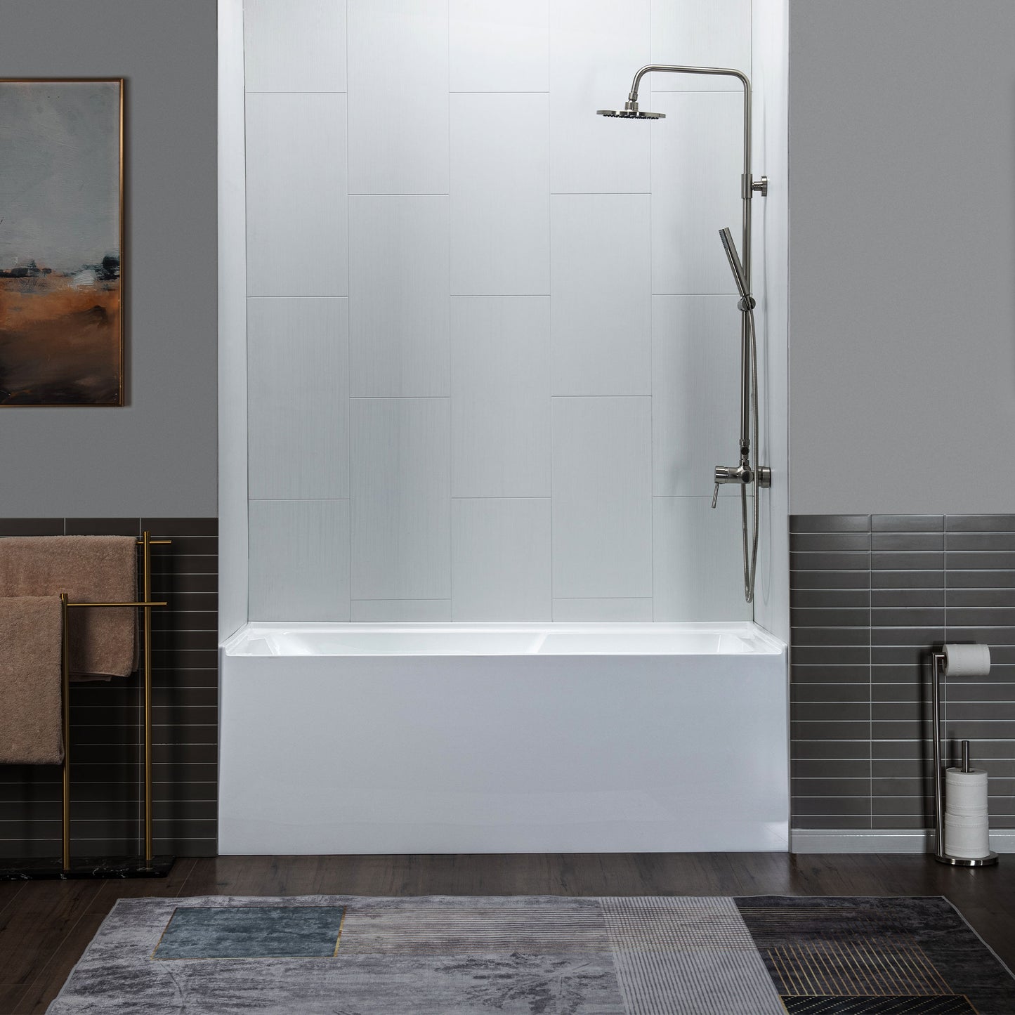 Cove 54" Alcove Bathtub