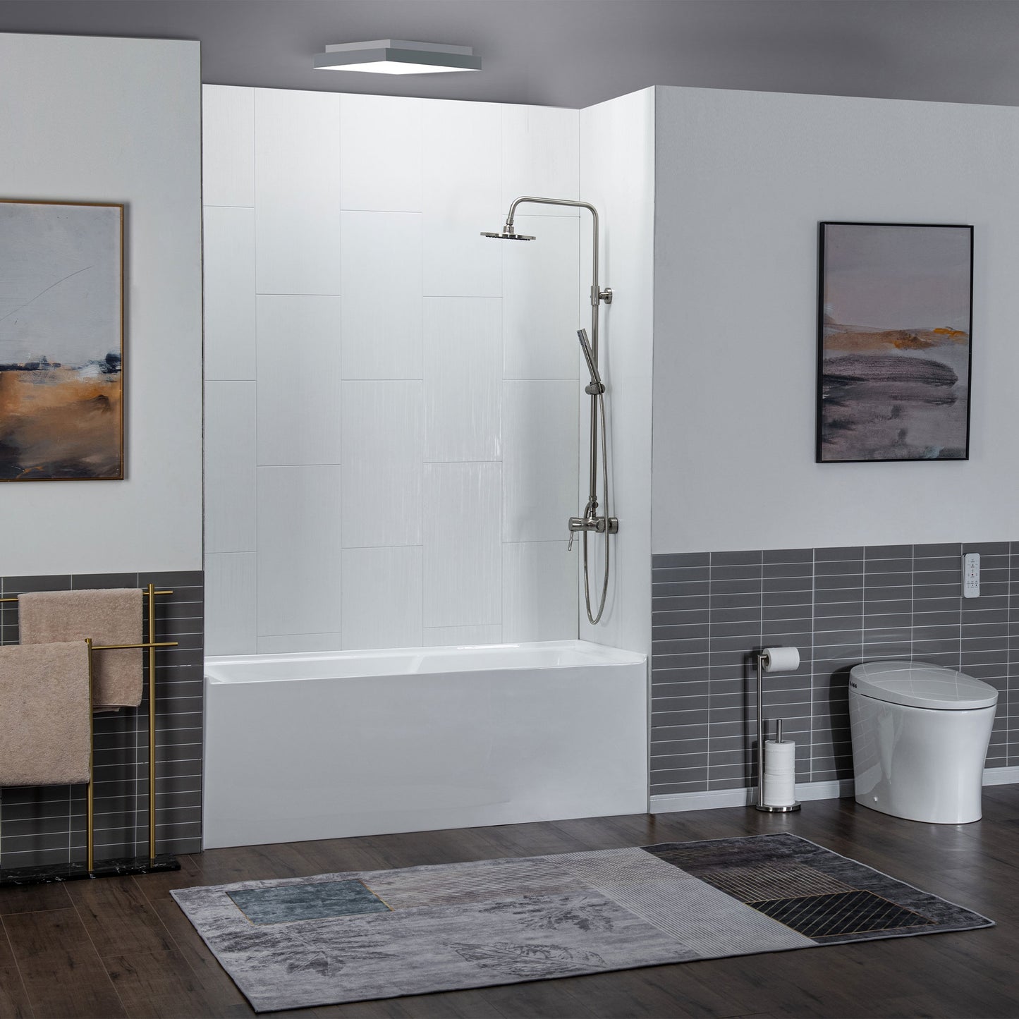 Cove 54" Alcove Bathtub
