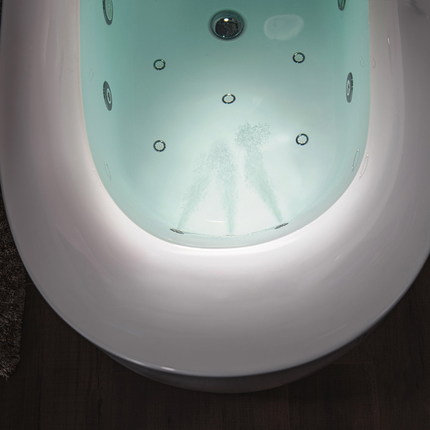 Shio 71" Freestanding Whirlpool Bathtub
