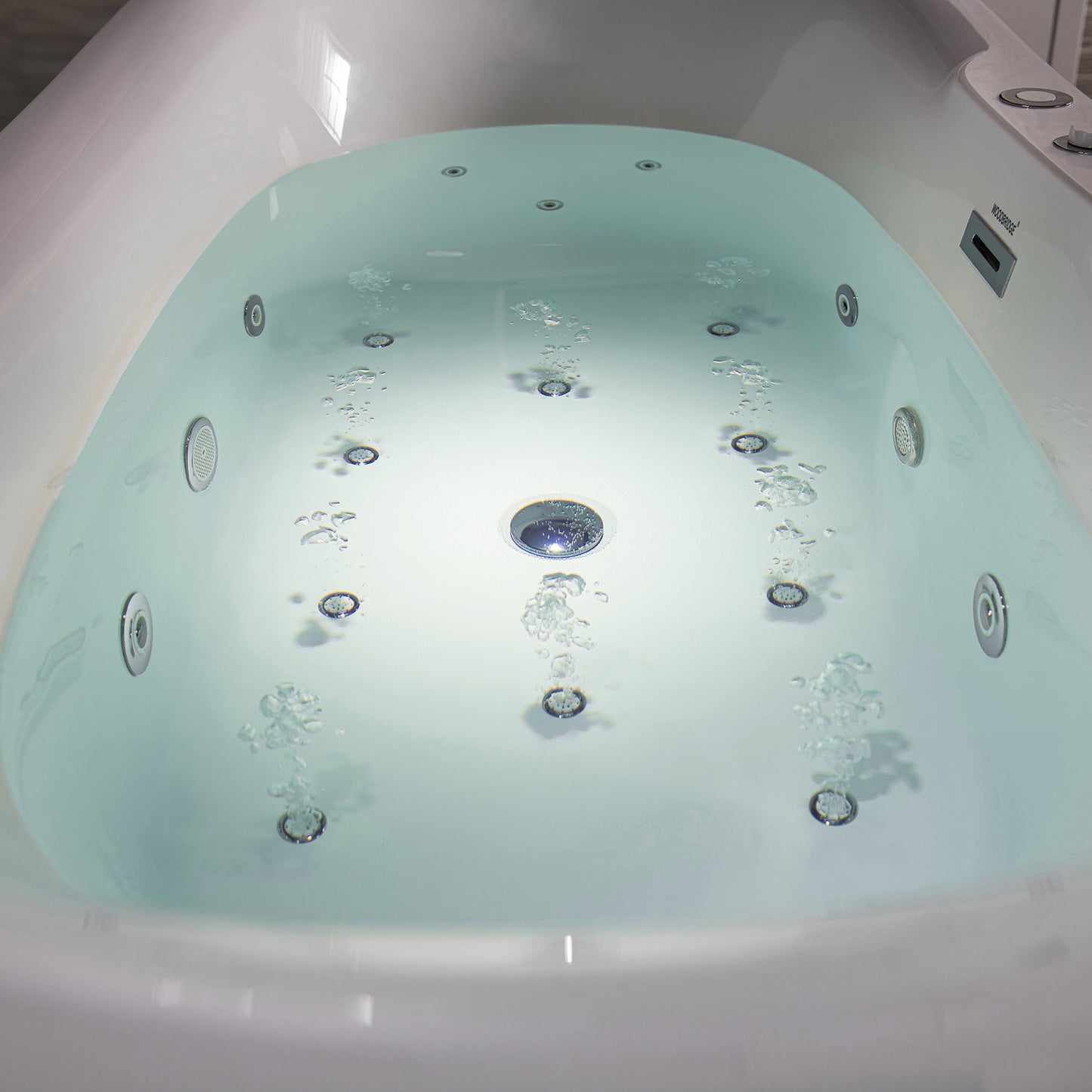 Shio 71" Freestanding Whirlpool Bathtub