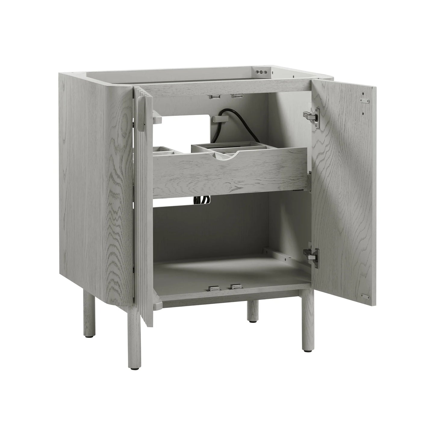 Blakely 30" Freestanding Bathroom Vanity with Calacatta White Quartz Top and Vitreous China Undermount Sink