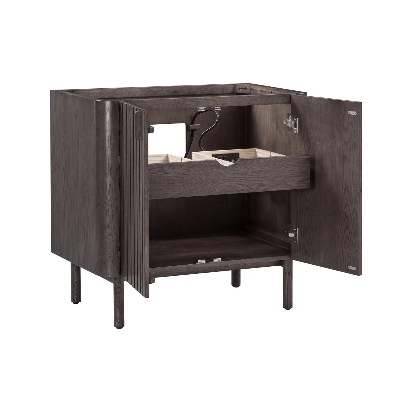 Blakely 36" Freestanding Bathroom Vanity with Calacatta White Quartz Top and Vitreous China Undermount Sink