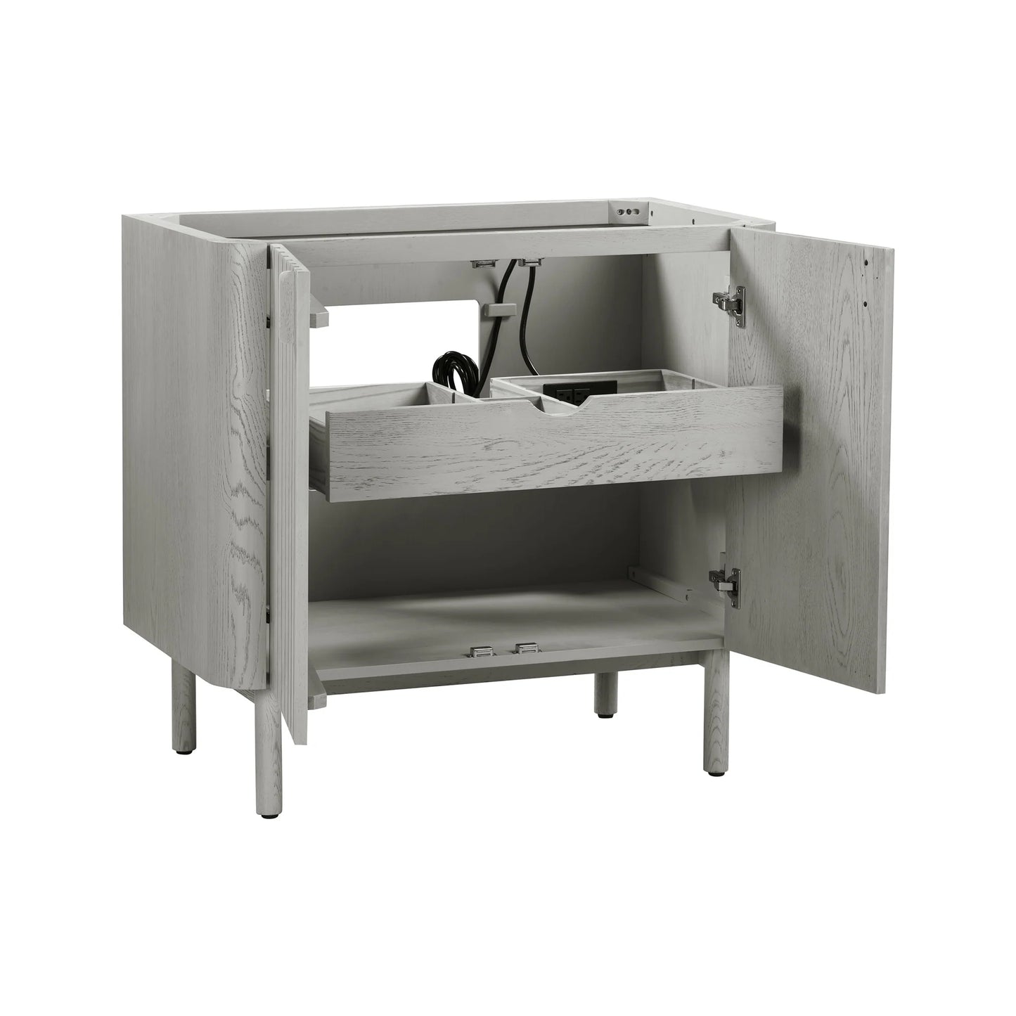 Blakely 36" Freestanding Bathroom Vanity with Calacatta White Quartz Top and Vitreous China Undermount Sink