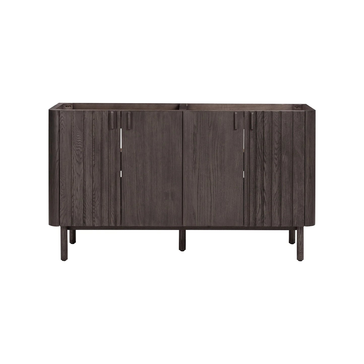 Blakely 72" Freestanding Bathroom Vanity with Calacatta White Quartz Top and Vitreous China Undermount Sinks