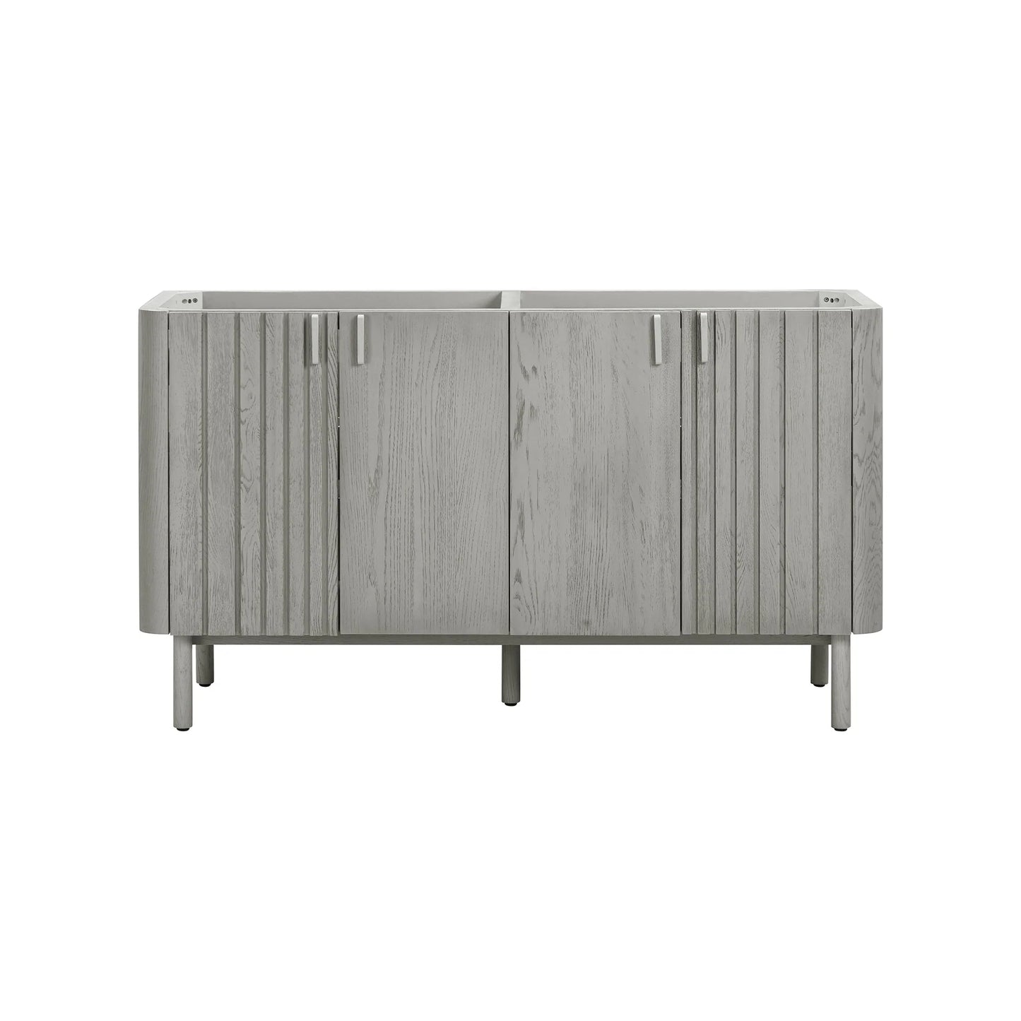 Blakely 72" Freestanding Bathroom Vanity with Calacatta White Quartz Top and Vitreous China Undermount Sinks