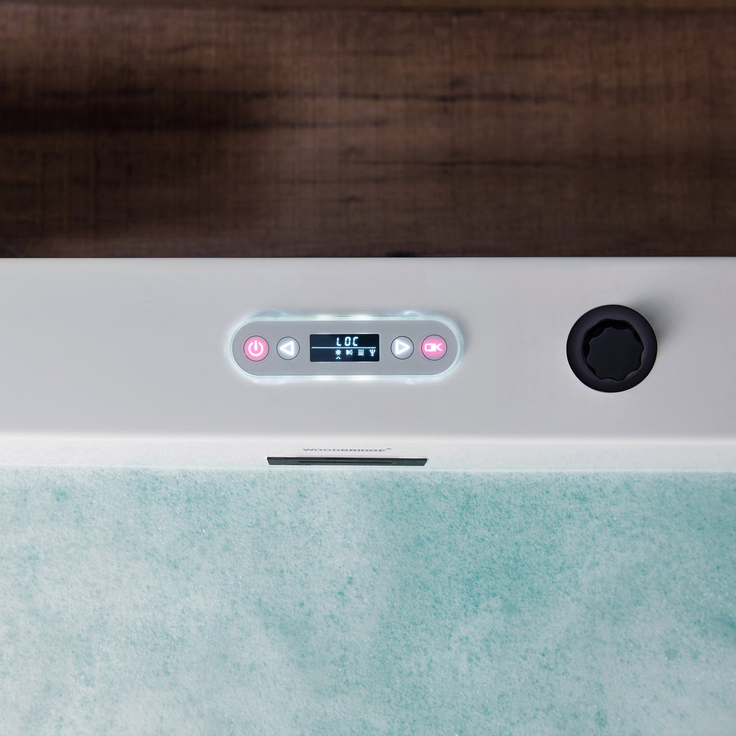Vortice 59" Freestanding Whirlpool Bathtub