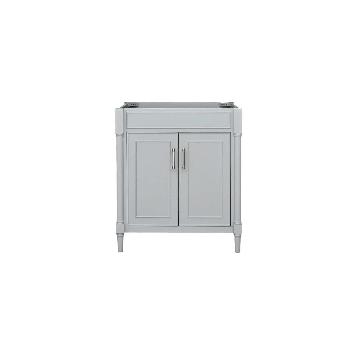 Bristol 30" Freestanding Bathroom Vanity with Stone Top and Vitreous China Undermount Sink