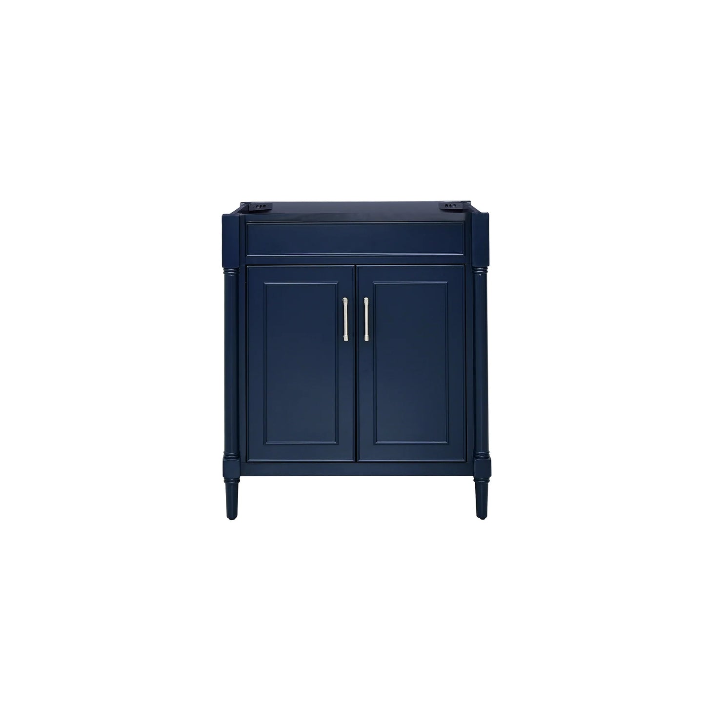 Bristol 30" Freestanding Bathroom Vanity with Stone Top and Vitreous China Undermount Sink