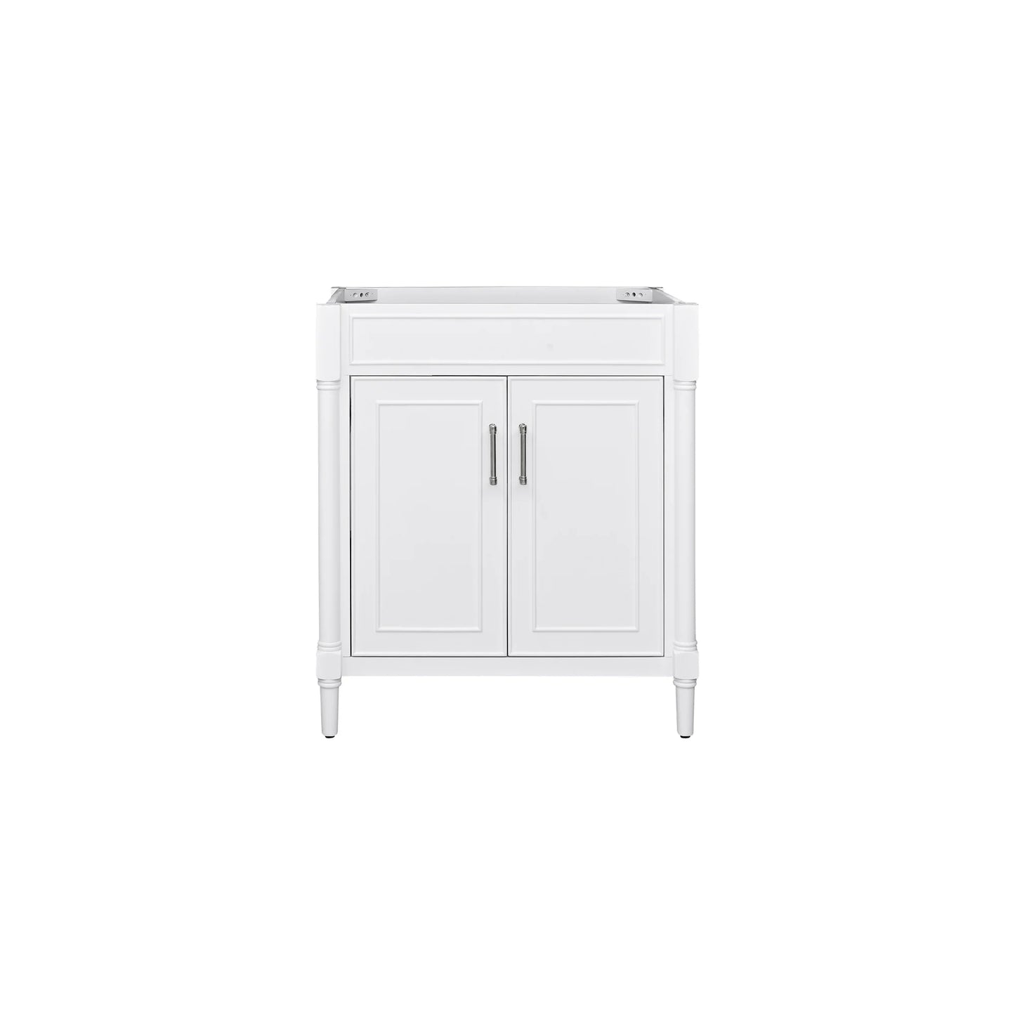 Bristol 30" Freestanding Bathroom Vanity with Stone Top and Vitreous China Undermount Sink