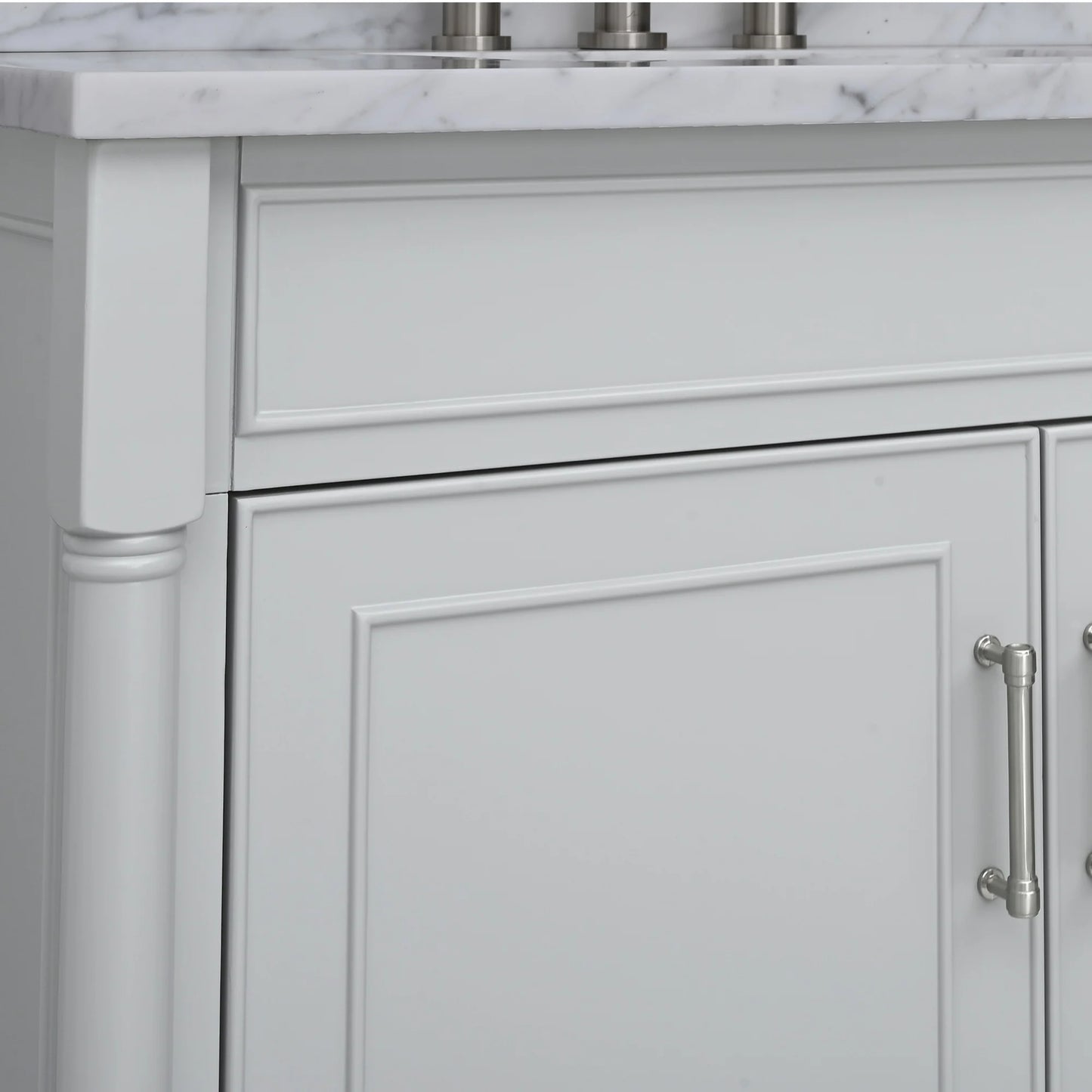 Bristol 36" Freestanding Bathroom Vanity with Stone Top and Vitreous China Undermount Sink
