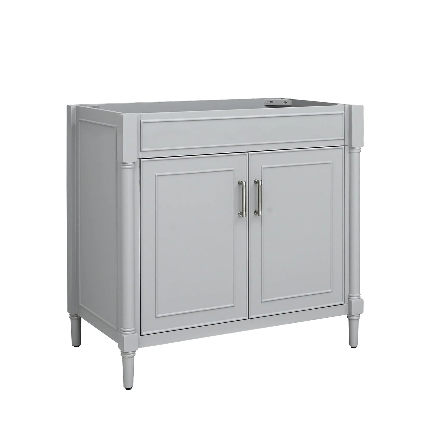 Bristol 36" Freestanding Bathroom Vanity with Stone Top and Vitreous China Undermount Sink