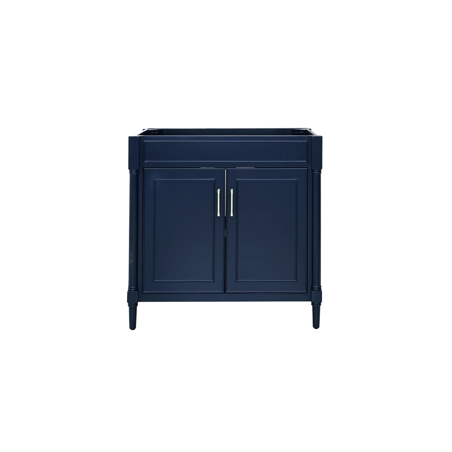 Bristol 36" Freestanding Bathroom Vanity with Stone Top and Vitreous China Undermount Sink