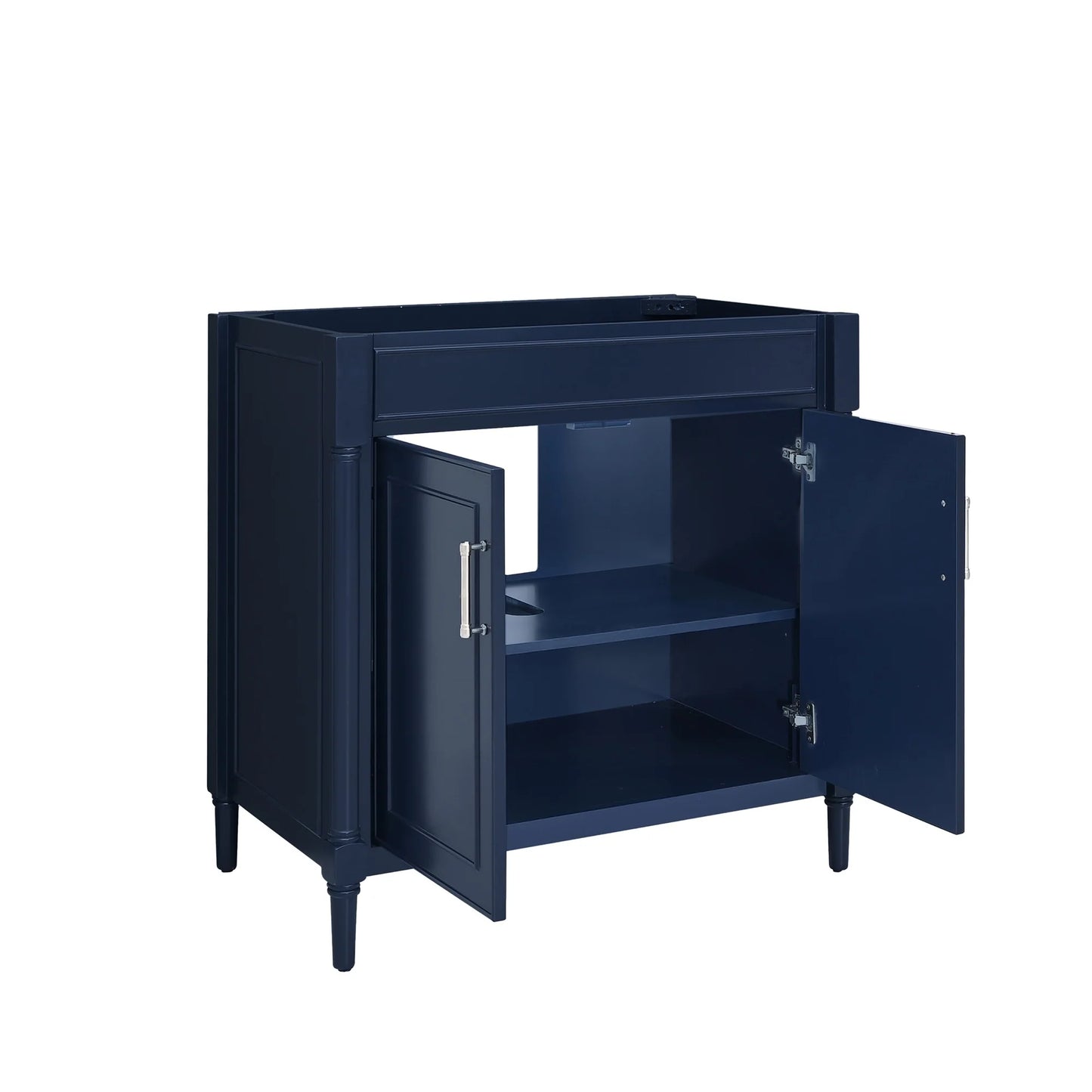 Bristol 36" Freestanding Bathroom Vanity with Stone Top and Vitreous China Undermount Sink