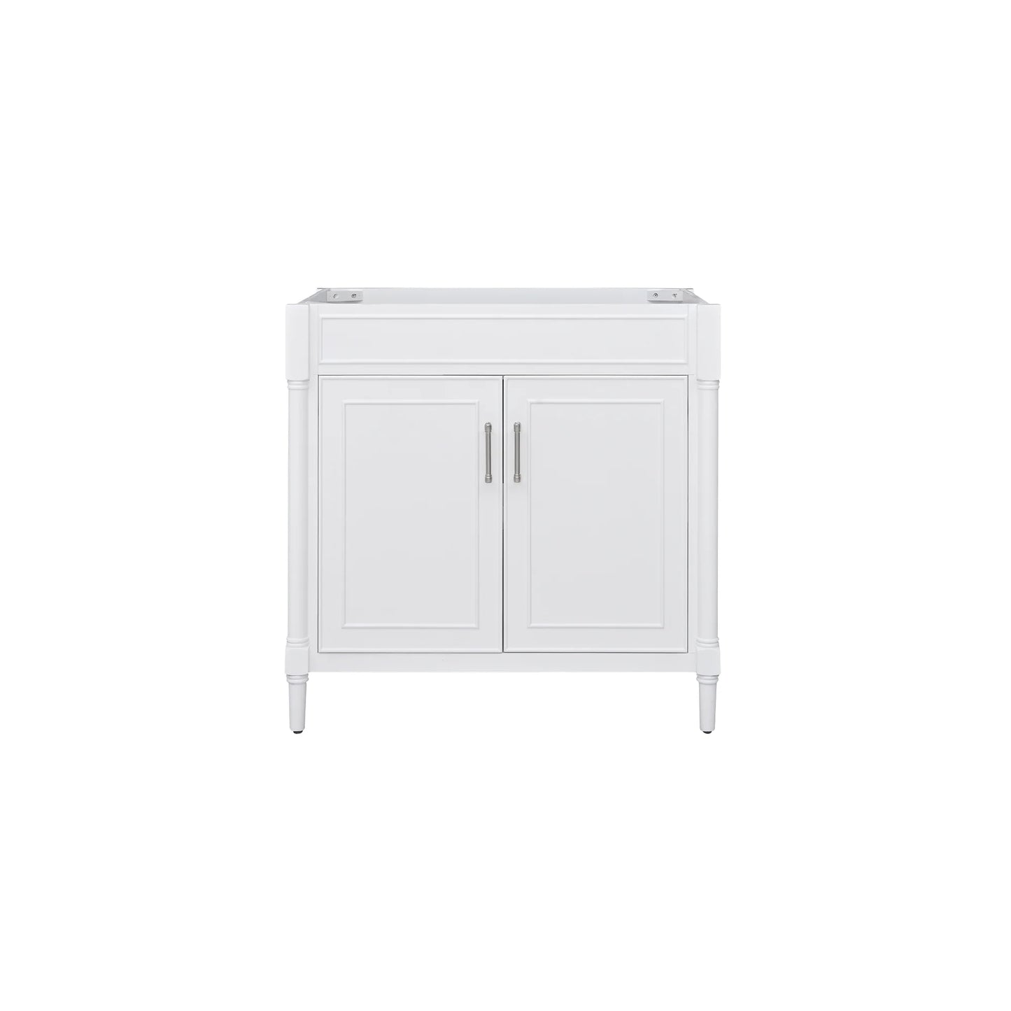 Bristol 36" Freestanding Bathroom Vanity with Stone Top and Vitreous China Undermount Sink