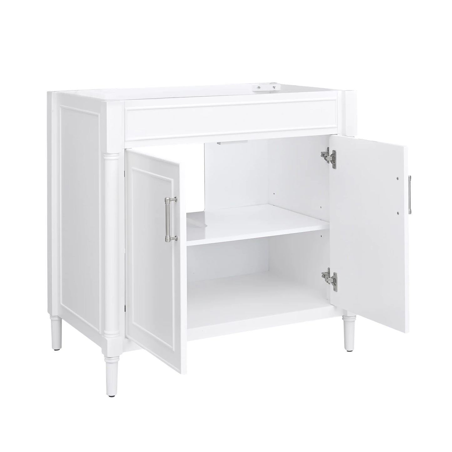 Bristol 36" Freestanding Bathroom Vanity with Stone Top and Vitreous China Undermount Sink