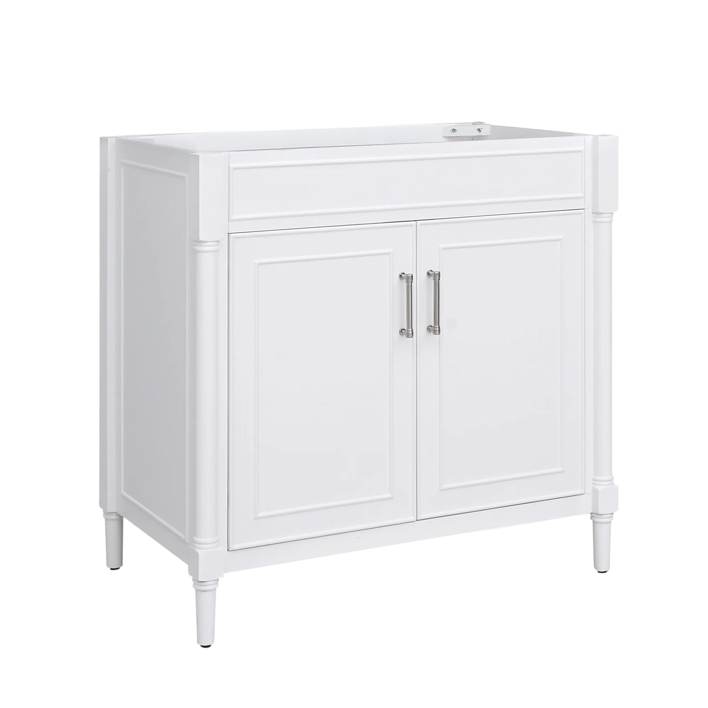 Bristol 36" Freestanding Bathroom Vanity with Stone Top and Vitreous China Undermount Sink