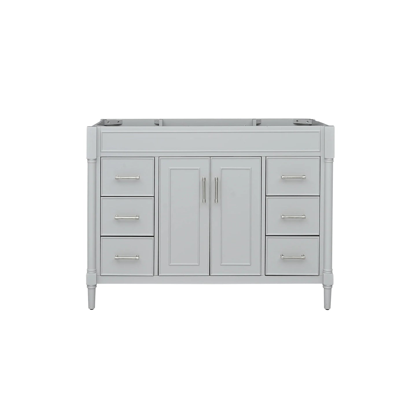 Bristol 48" Freestanding Bathroom Vanity with Stone Top and Vitreous China Undermount Sink