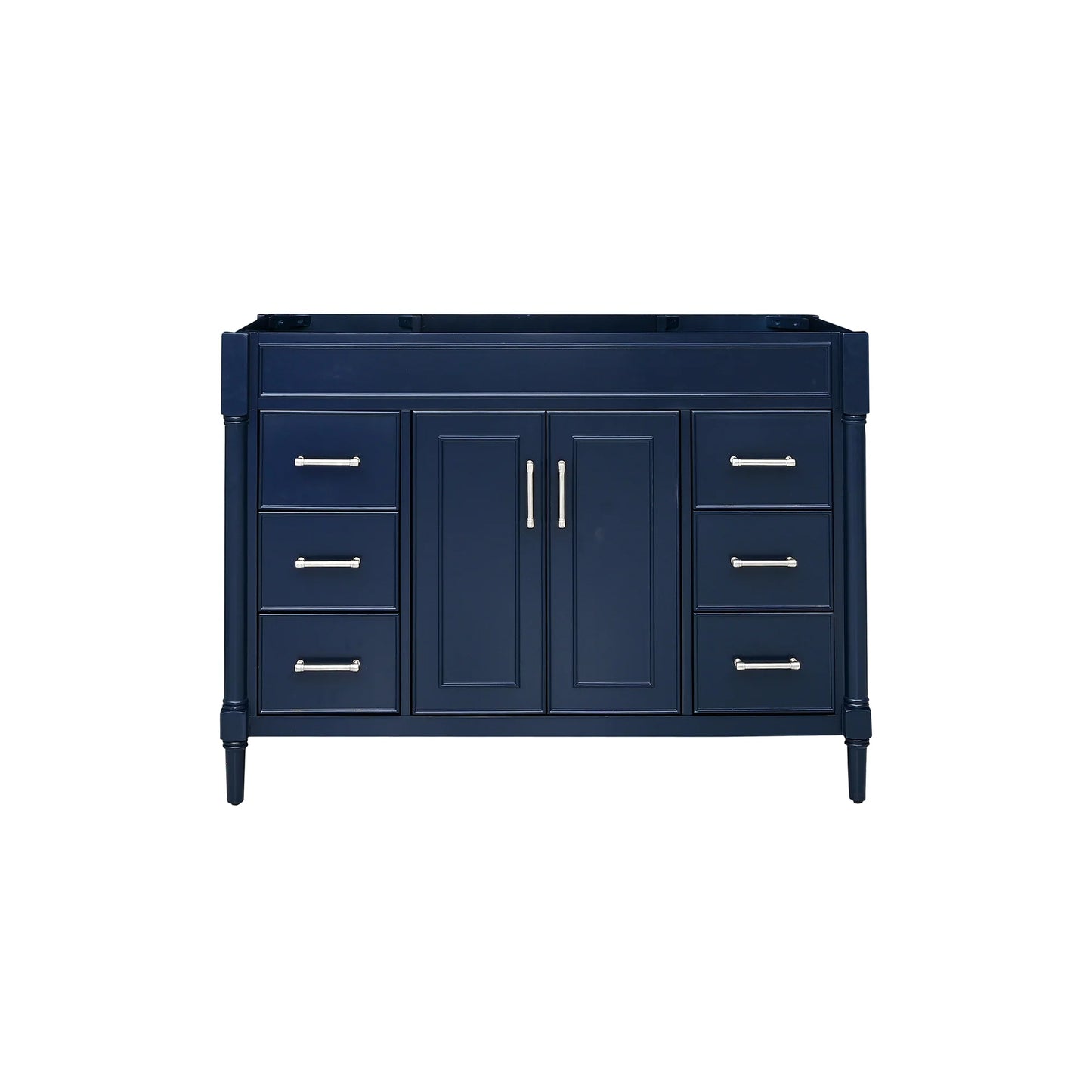 Bristol 48" Freestanding Bathroom Vanity with Stone Top and Vitreous China Undermount Sink