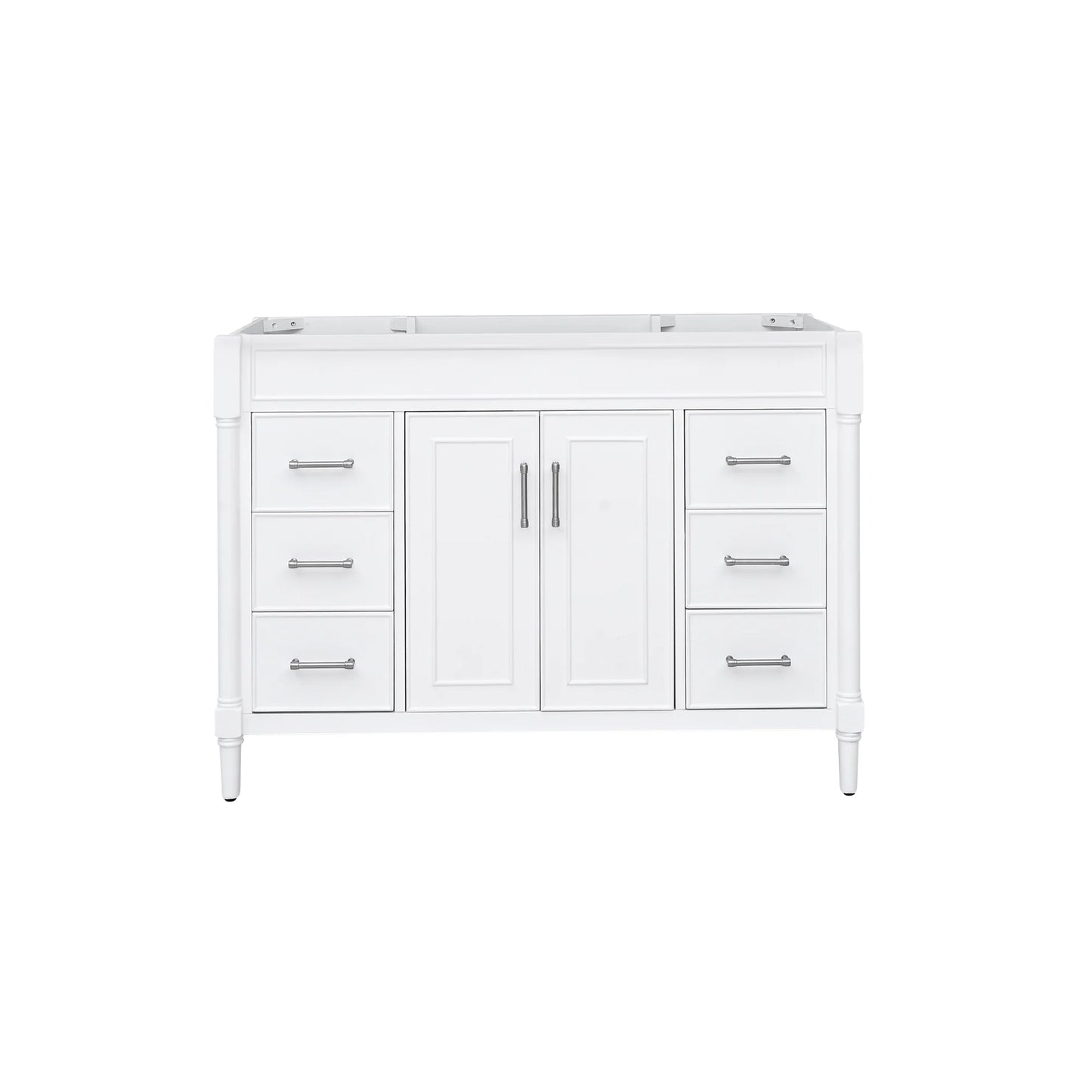 Bristol 48" Freestanding Bathroom Vanity with Stone Top and Vitreous China Undermount Sink