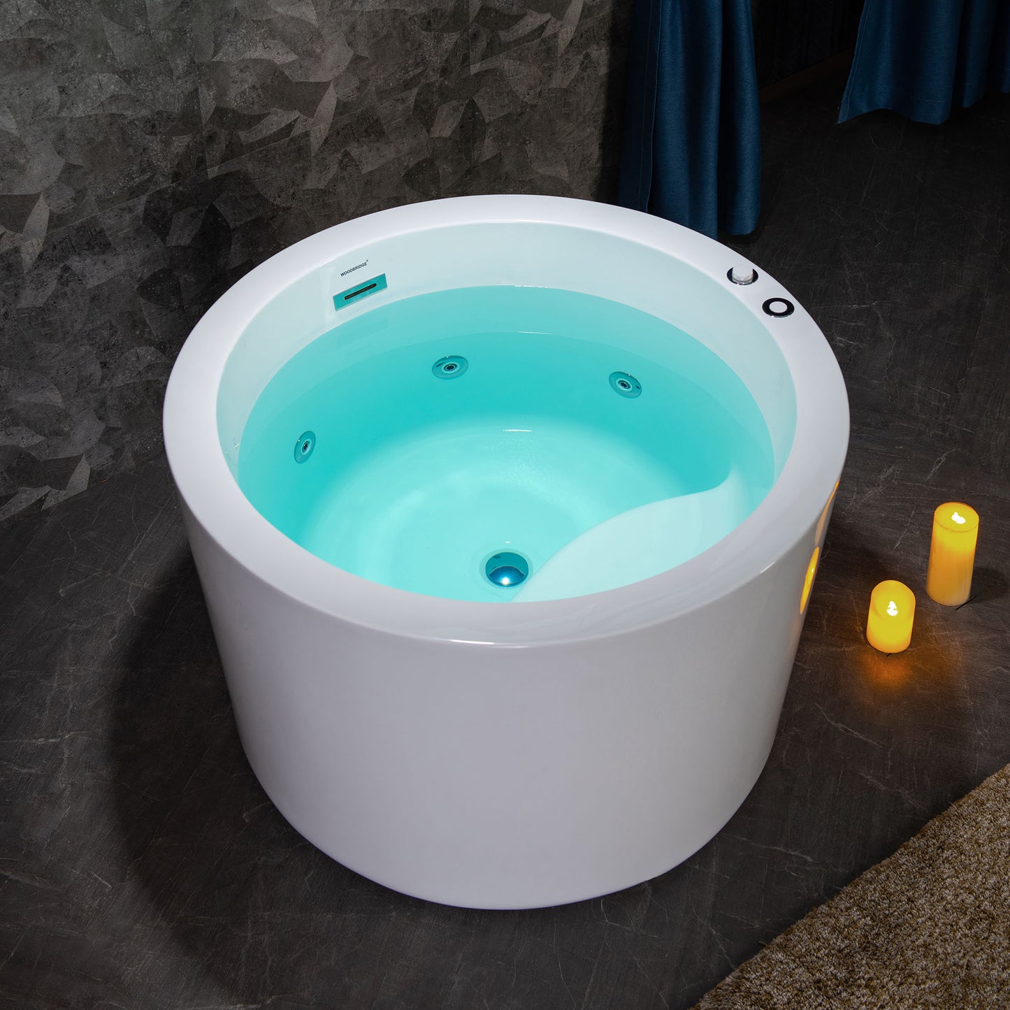Blase 41" Freestanding Whirlpool Bathtub