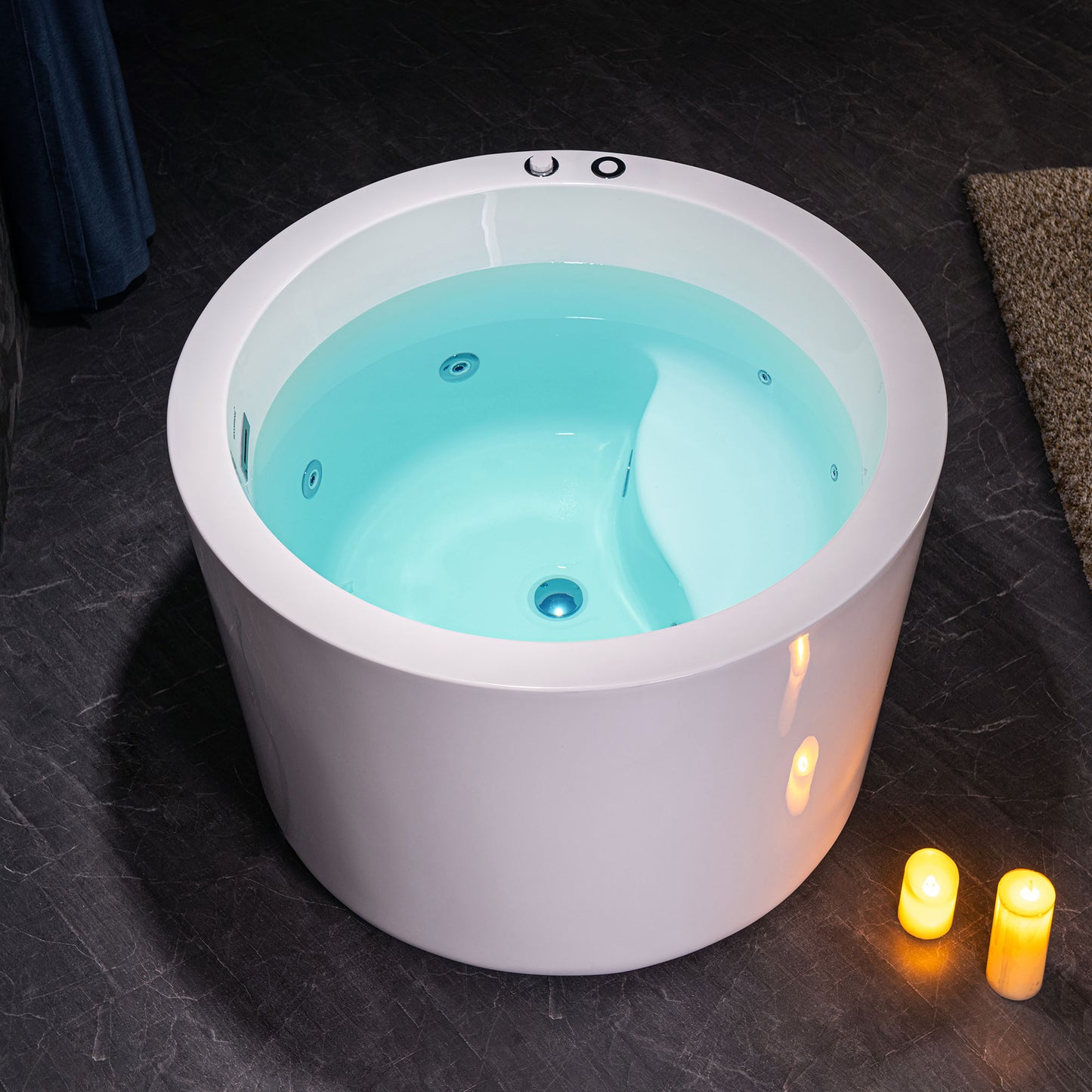 Blase 41" Freestanding Whirlpool Bathtub
