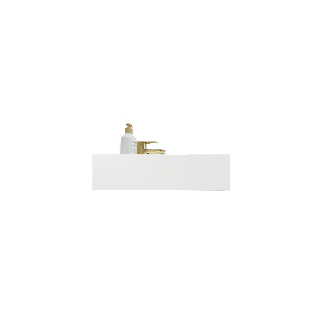Felix Acrylic Integrated Ramp Sink Vanity Top