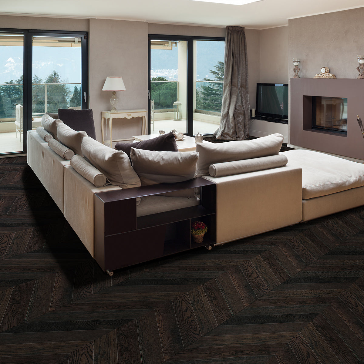 Bella Chevron #501 Engineered Wood Flooring
