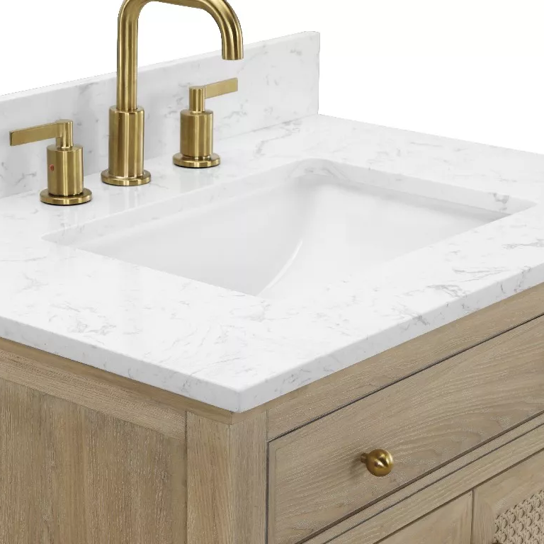 Arborweave 48 Bathroom vanity with quartz top | KBH Home