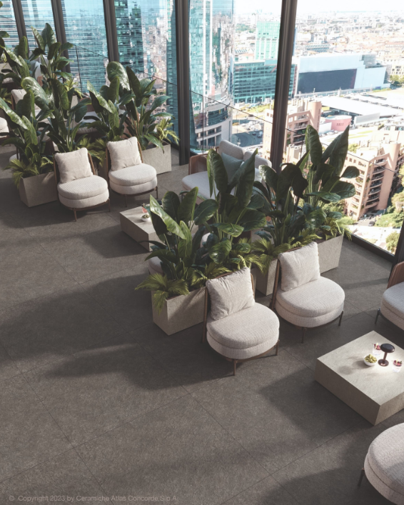 Atlas Plan PorcelainTop™ Boost Mineral Grey Italian Porcelain Slab