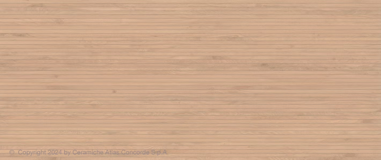 Atlas Concorde HybridSlab™ Bright Oak Line Rectified Porcelain Slab