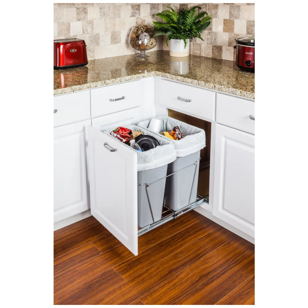 Sloane Wire Bottom-Mount Trashcan Pullout