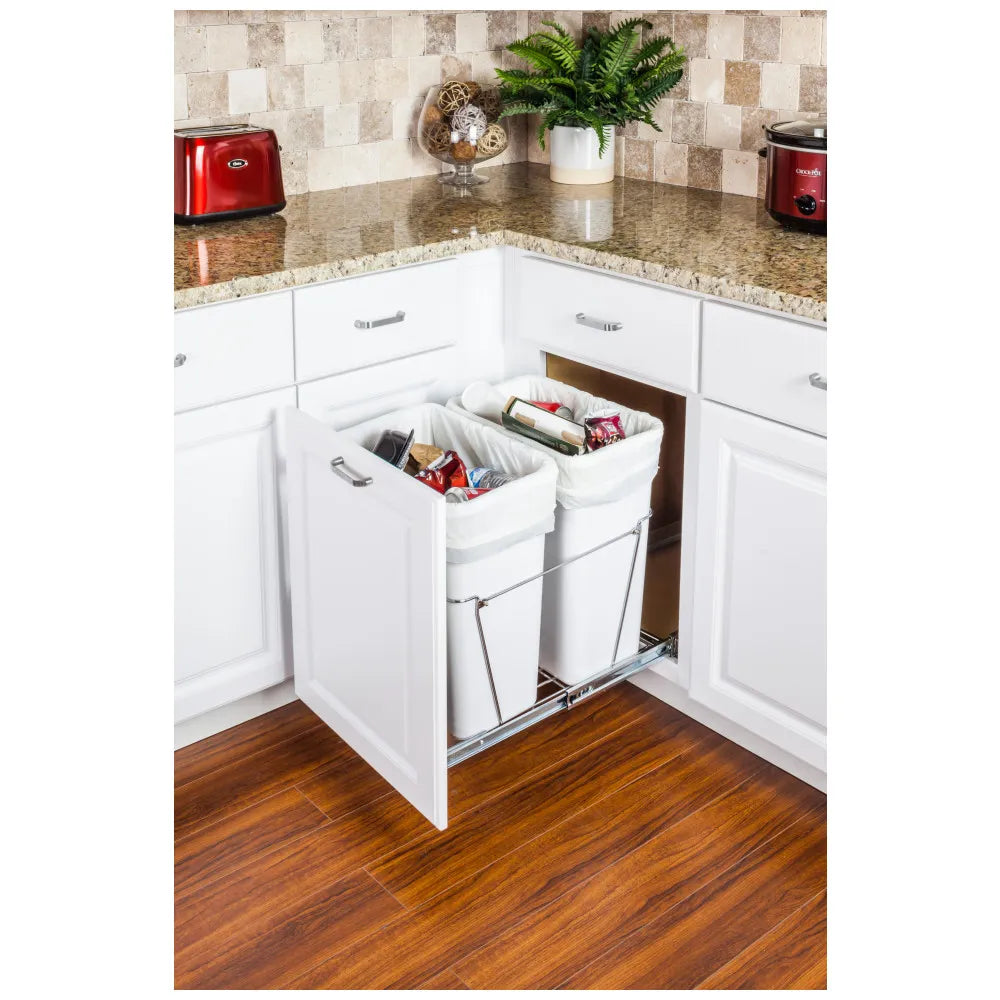 Sloane Wire Bottom-Mount Trashcan Pullout