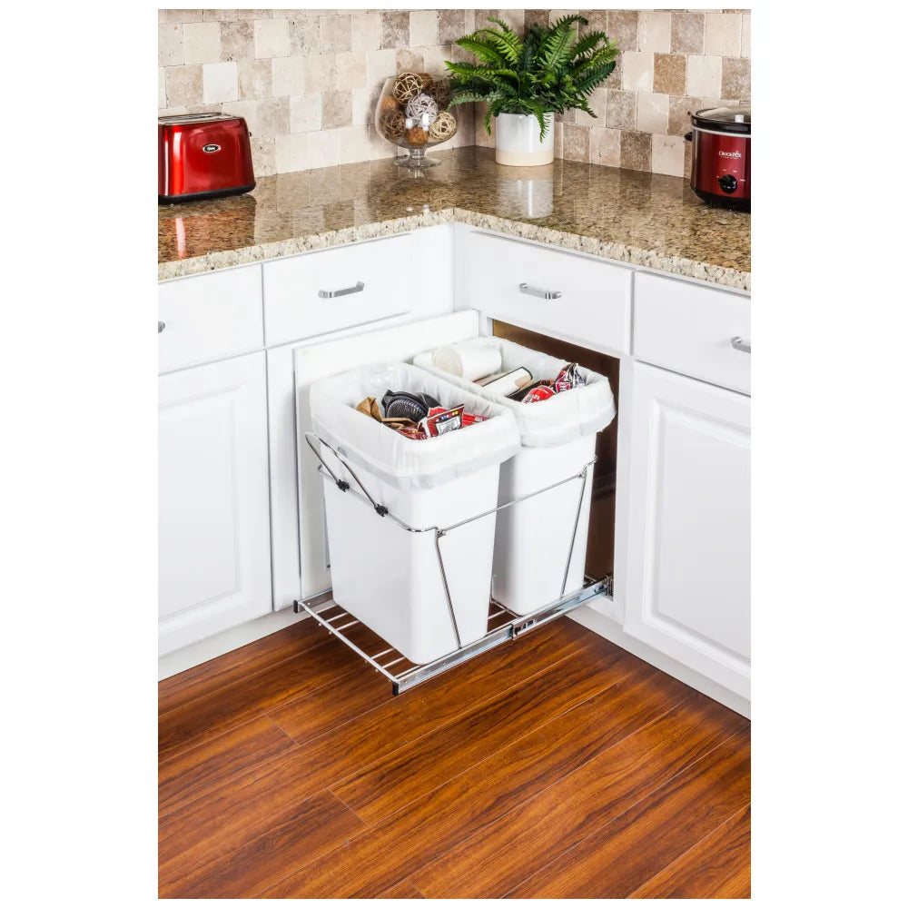 Sloane Wire Bottom-Mount Trashcan Pullout