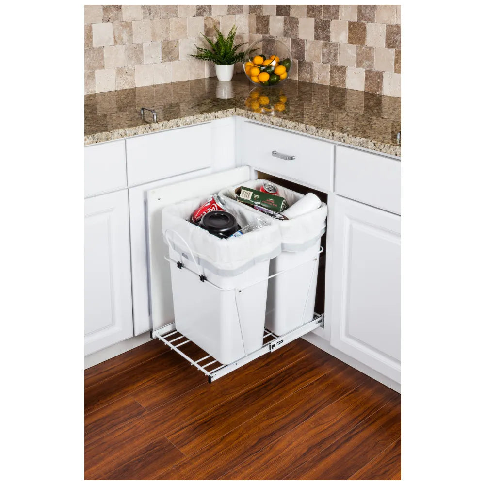 Sloane Wire Bottom-Mount Trashcan Pullout