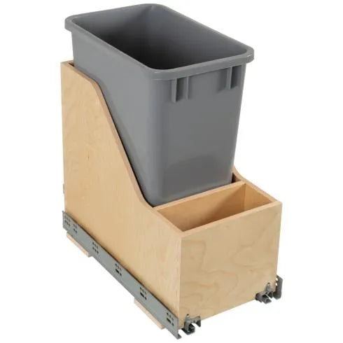 Blair Wood Bottom-Mount Soft-close Vanity Trashcan