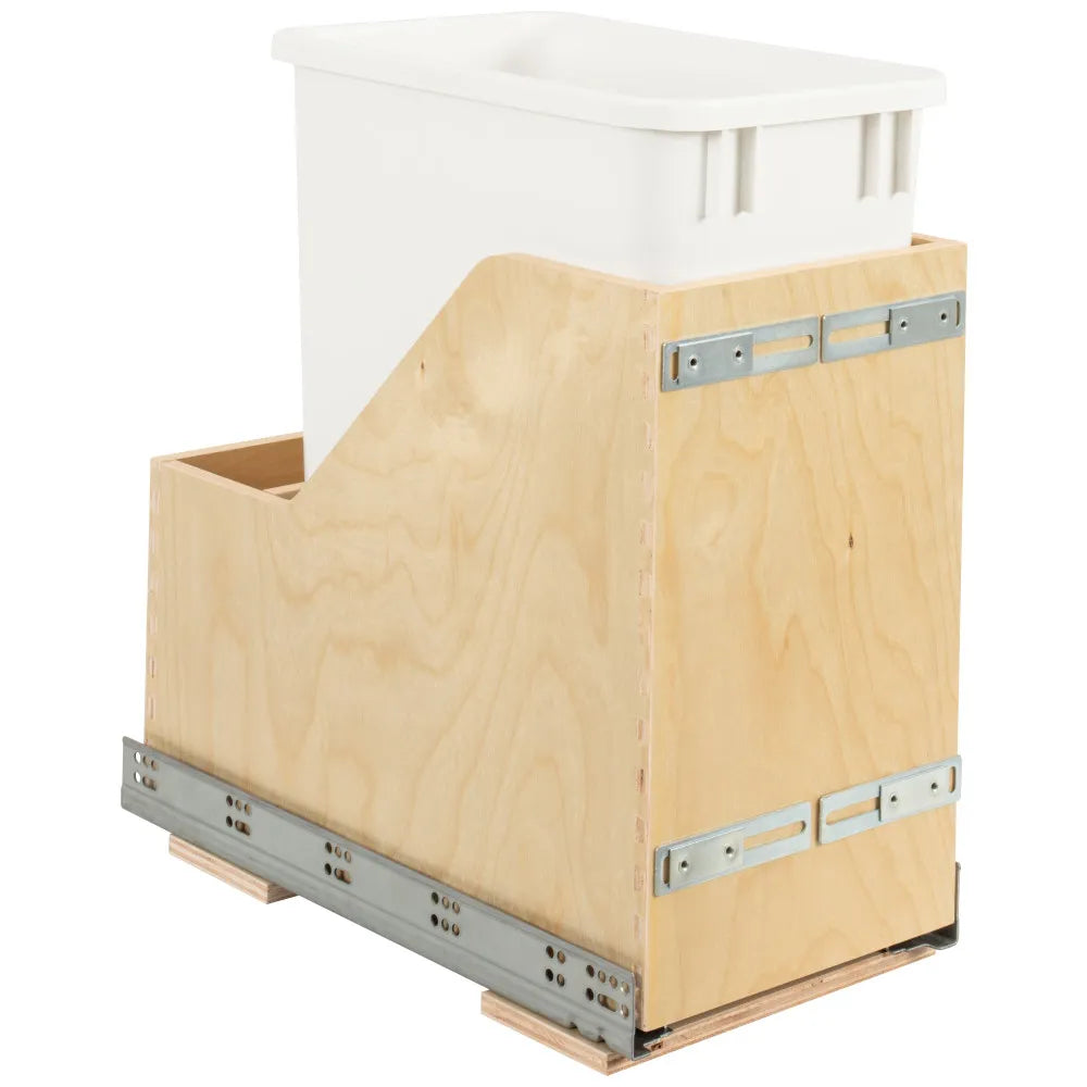 Blair Wood Bottom-Mount Soft-close Vanity Trashcan