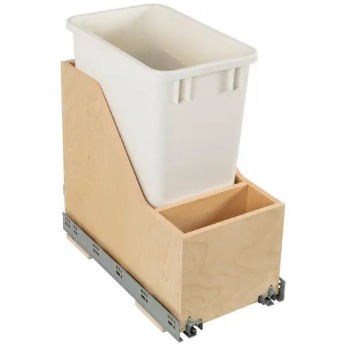 Blair Wood Bottom-Mount Soft-close Vanity Trashcan