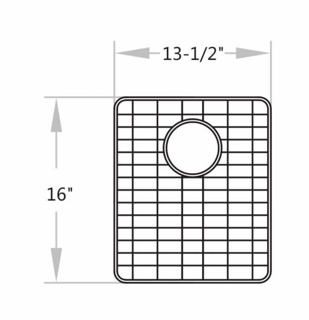 Linus Stainless Steel Sink Grid