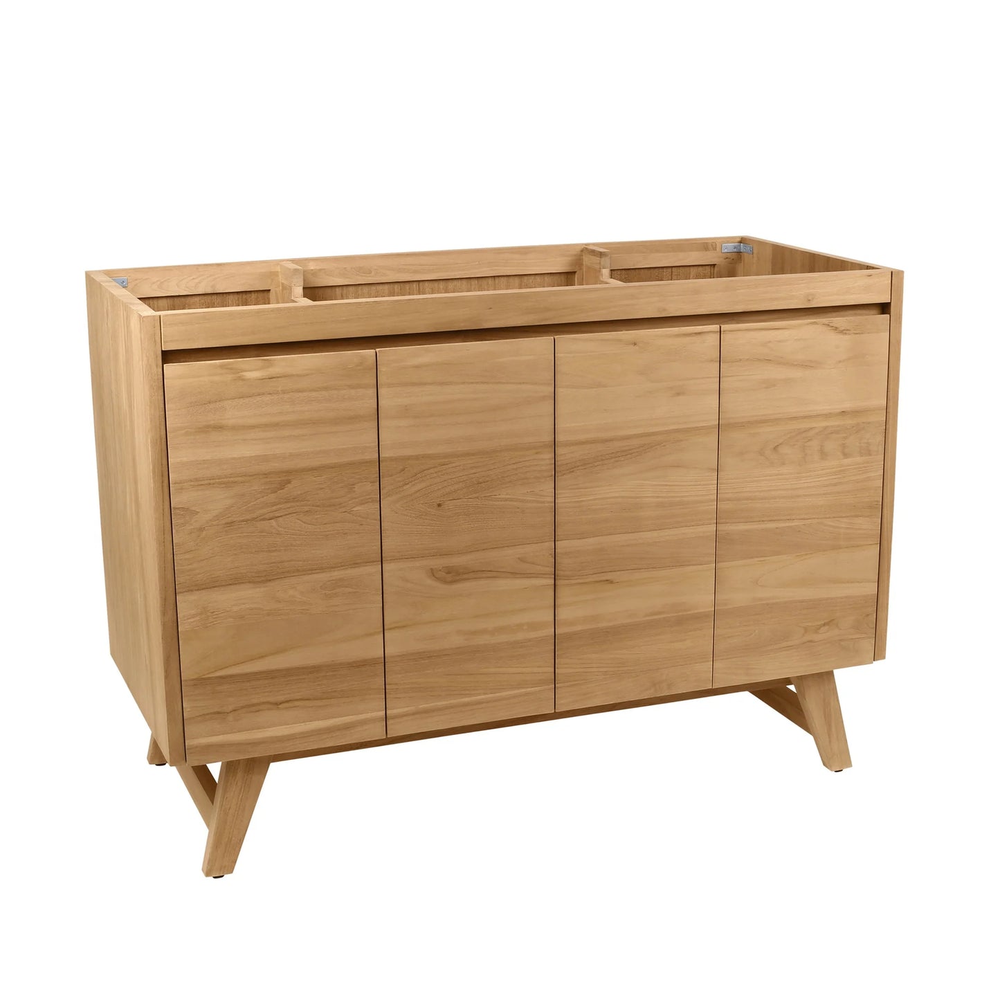 Coventry 48" Freestanding Bathroom Vanity with Stone Top and Vitreous China Undermount Sink