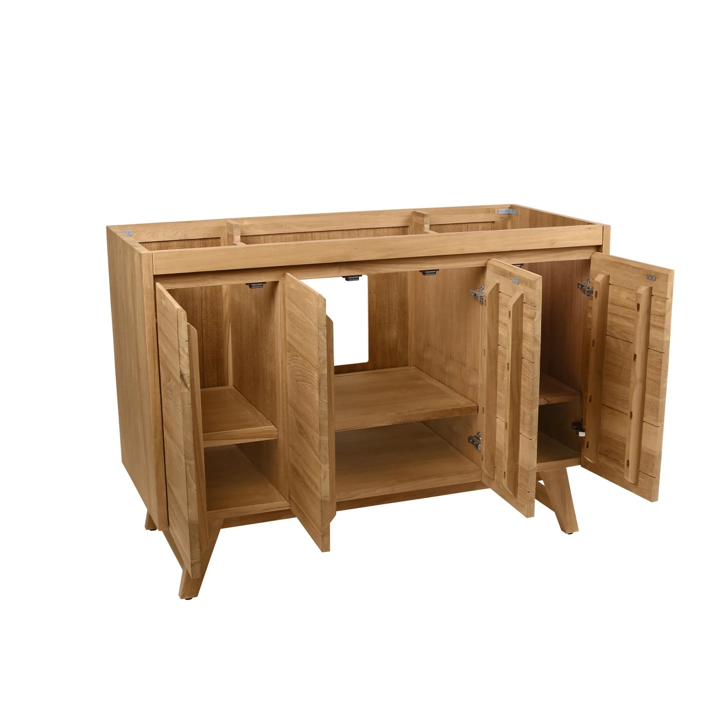 Coventry 48" Freestanding Bathroom Vanity with Stone Top and Vitreous China Undermount Sink
