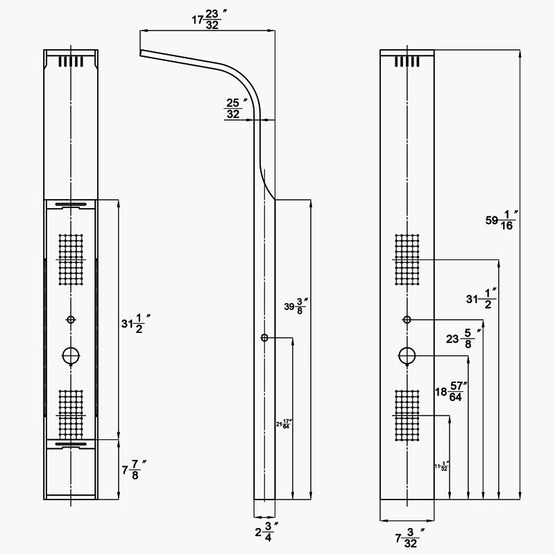 Maja Shower Panel System