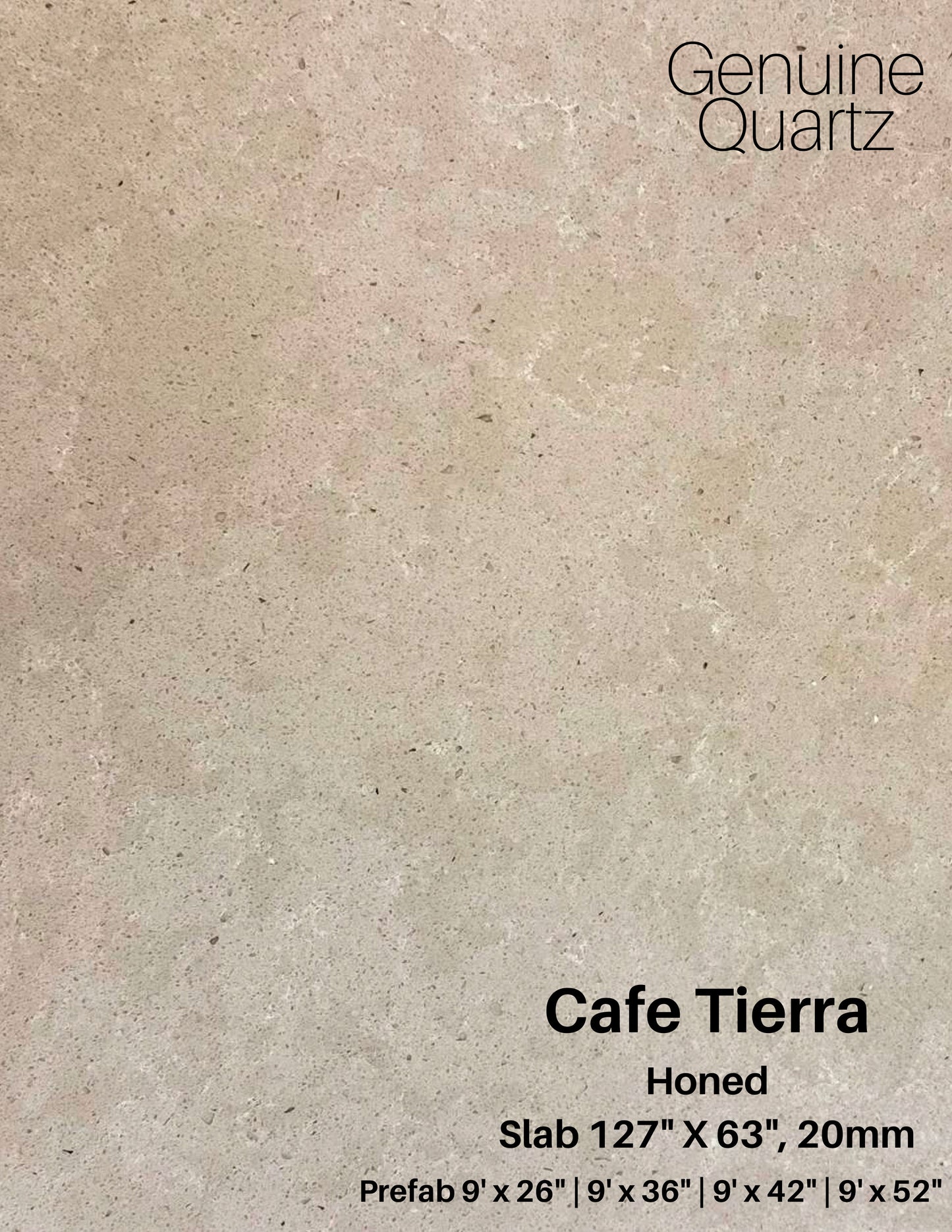 Café Tierra Quartz Slab