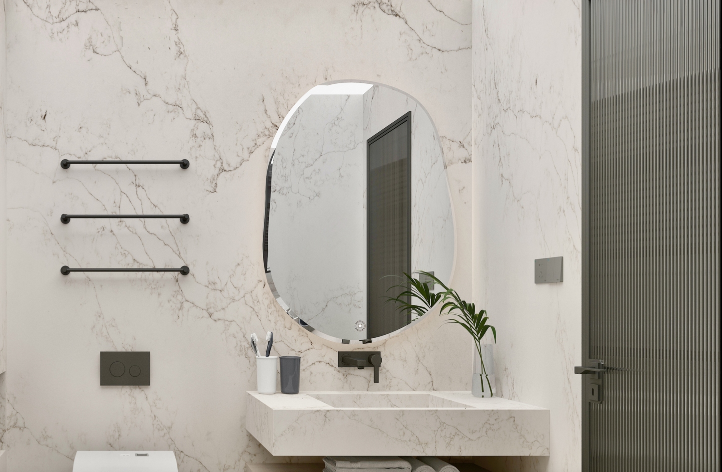 Calacatas Phoenix Quartz Slab