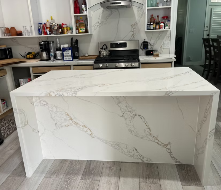 Mina De Oro Sintera Silica-Free Quartz Slab