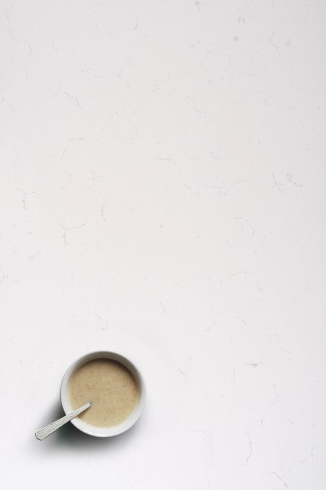 Carrara White Quartz Slab