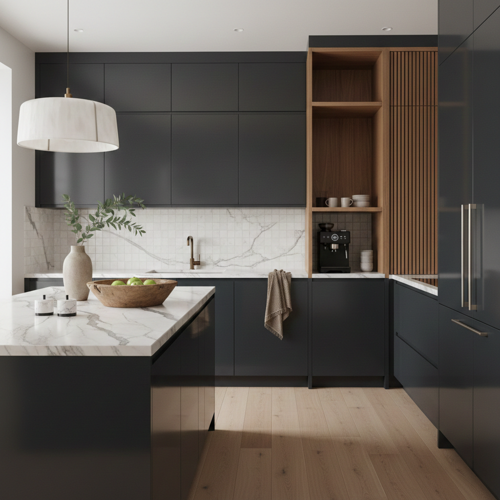 Chic Charcoal High Gloss SF70063-03PCT European